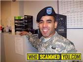 On Line Dating Scam Using Army Men Picture