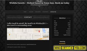 Wichita Escorts – Hottest Escort in Town Amy.