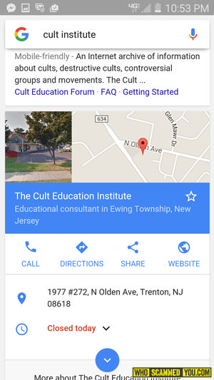 Rick Ross Cult Education Institute