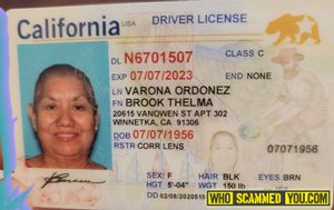 Brook Thelma Ordonez: IHSS SCAMMER! Caregiving CRIMINAL!