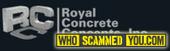 Royal Concrete Concepts – another contractor who does not PAY