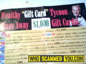 free $1000 gift cards !!!